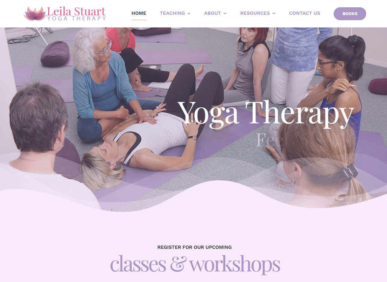 White Rock Web Design Services – Health & Wellness Example